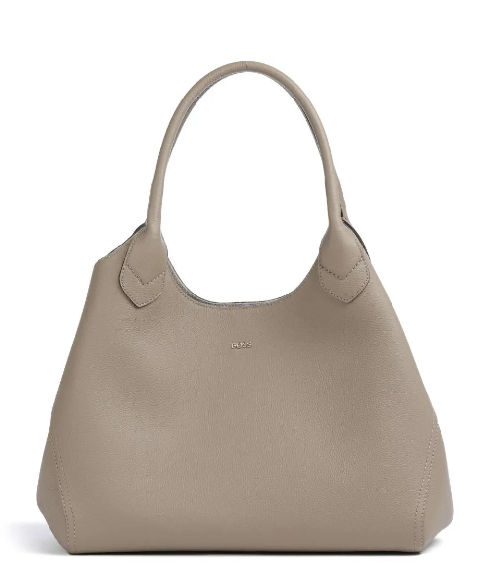 Lenah Tote bag grained cow leather beige
