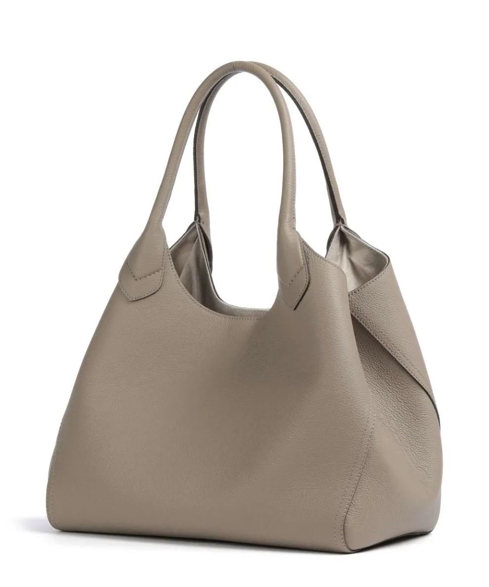 Lenah Tote bag grained cow leather beige
