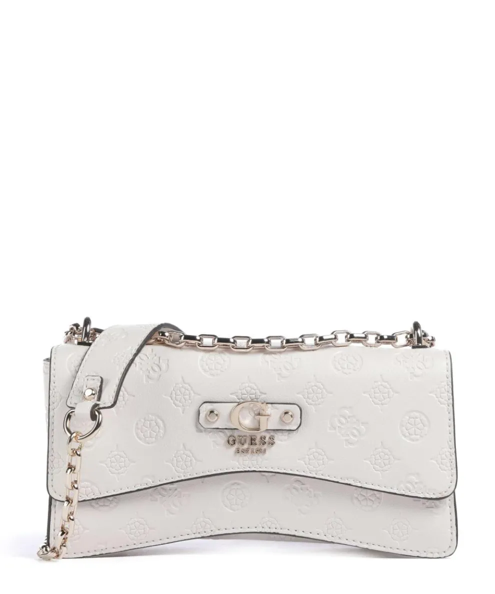 Gerty Peony Shoulder bag imitation leather white