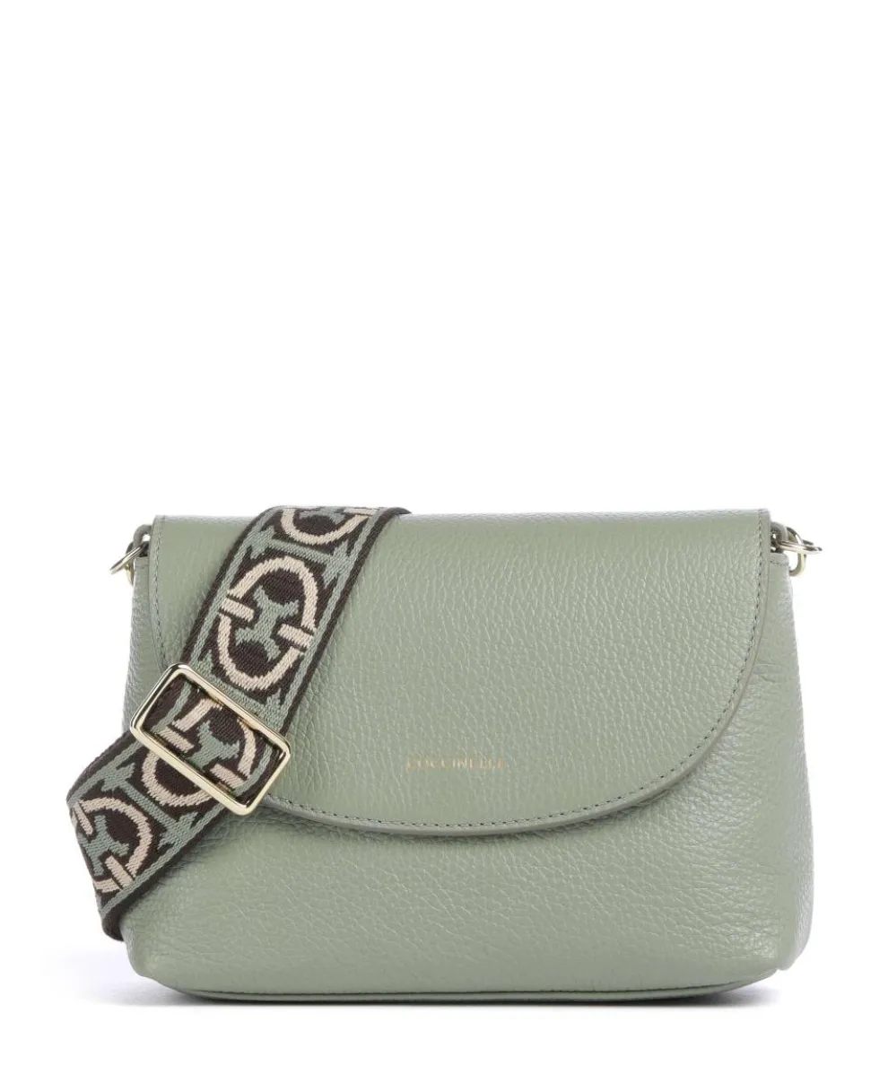 Paulina Crossbody bag leather greygreen