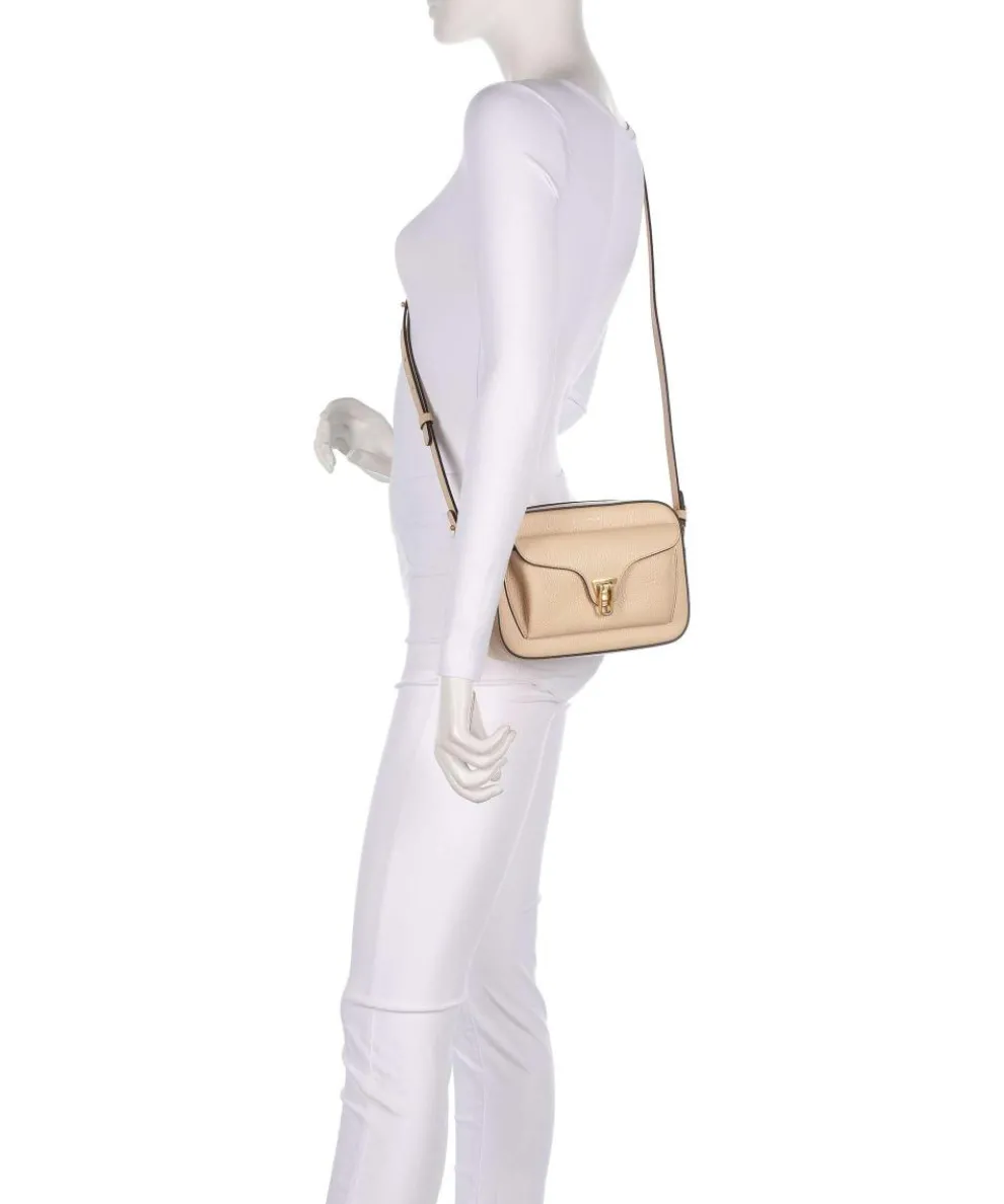 Beat Soft Crossbody bag grained cow leather sand