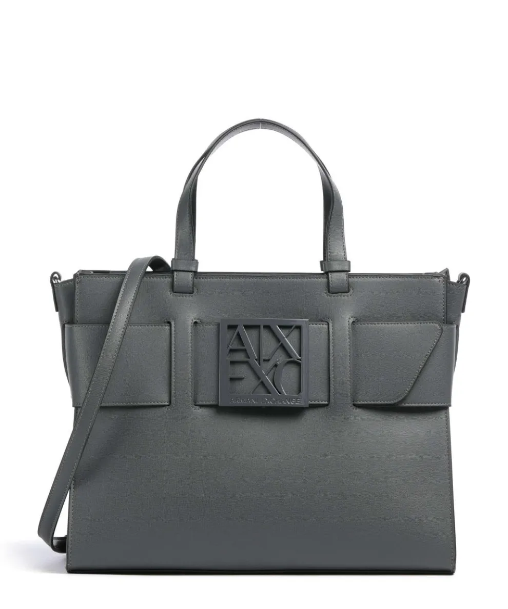 Susie Handbag imitation leather dark grey