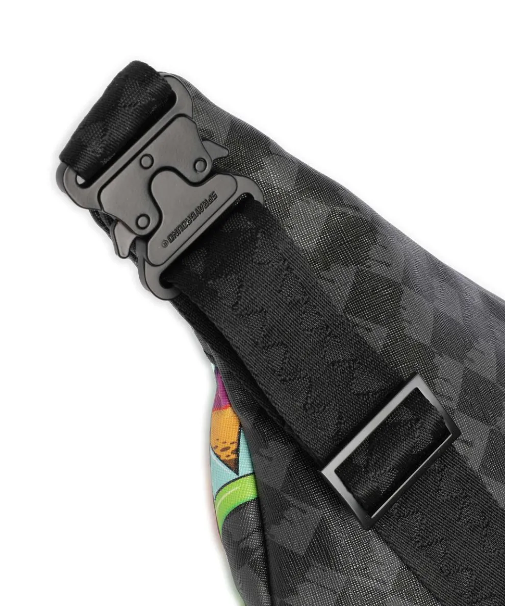 Slime Takeover Fanny pack soft synthetic black/grey