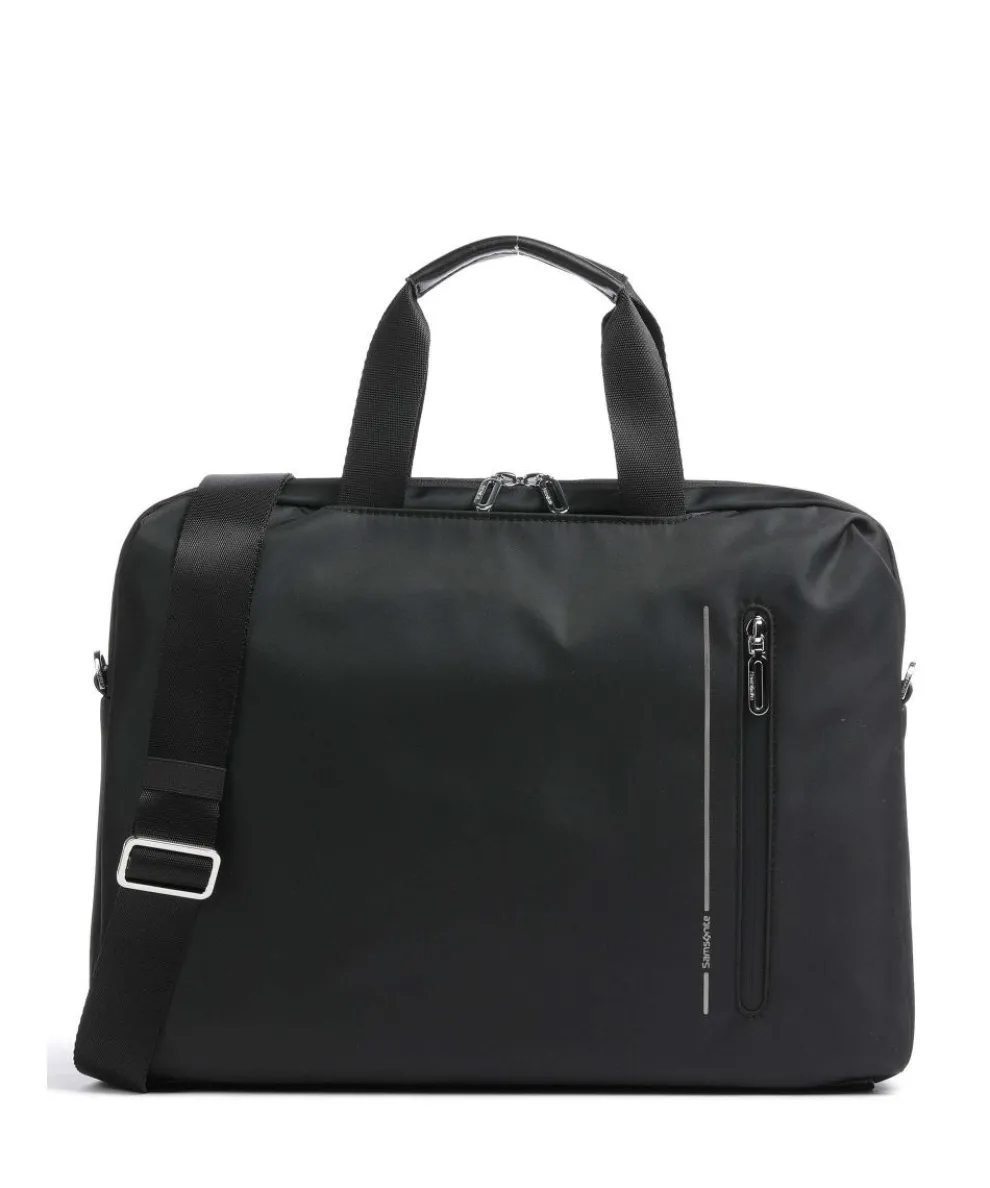 Ongoing Briefcase 15″ recycled nylon black