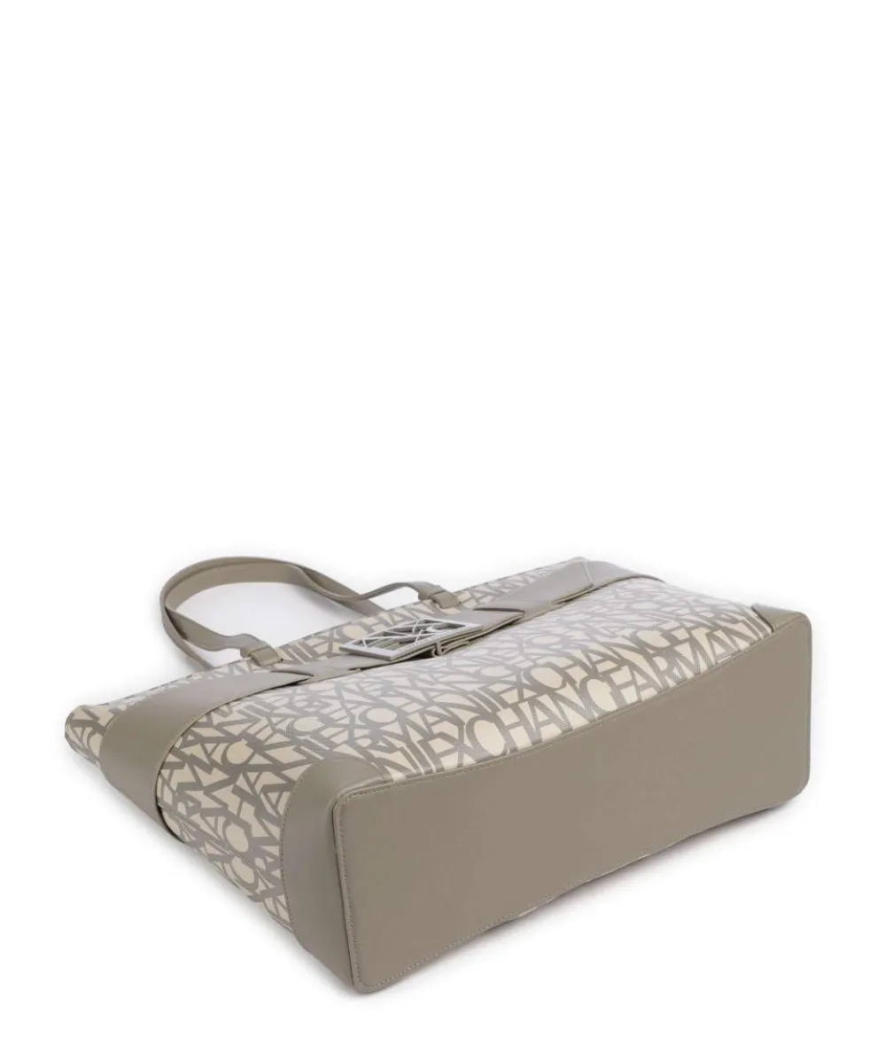 Susie M Tote bag imitation leather sand