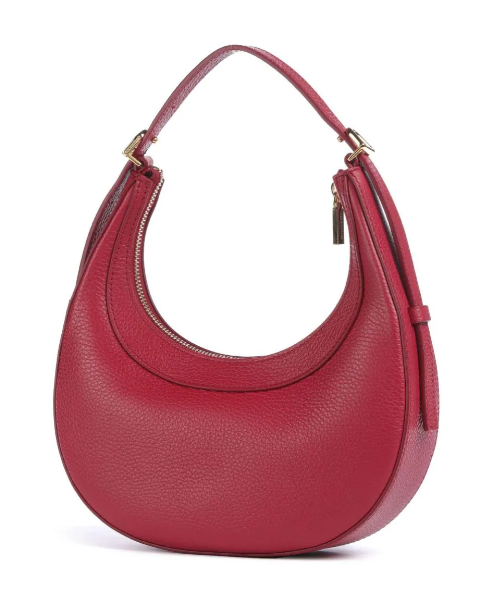 Whisper Shoulder bag grained cow leather red