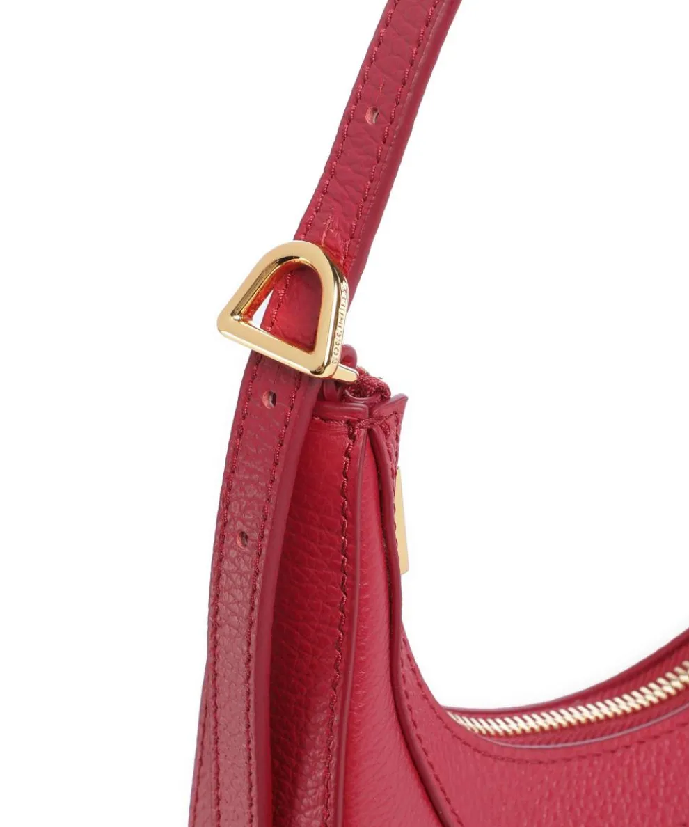 Whisper Shoulder bag grained cow leather red