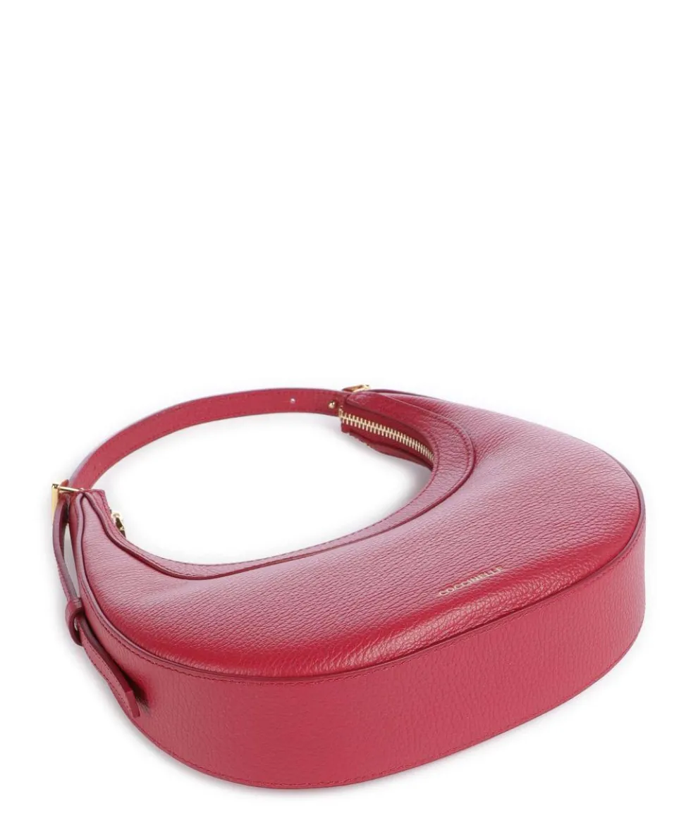 Whisper Shoulder bag grained cow leather red