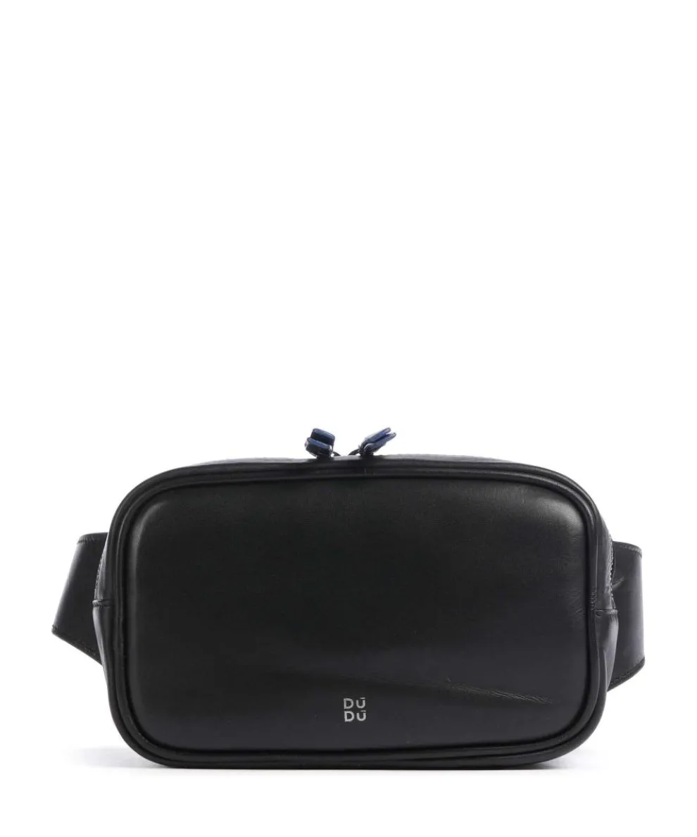 Devon Fanny pack fine grain leather black