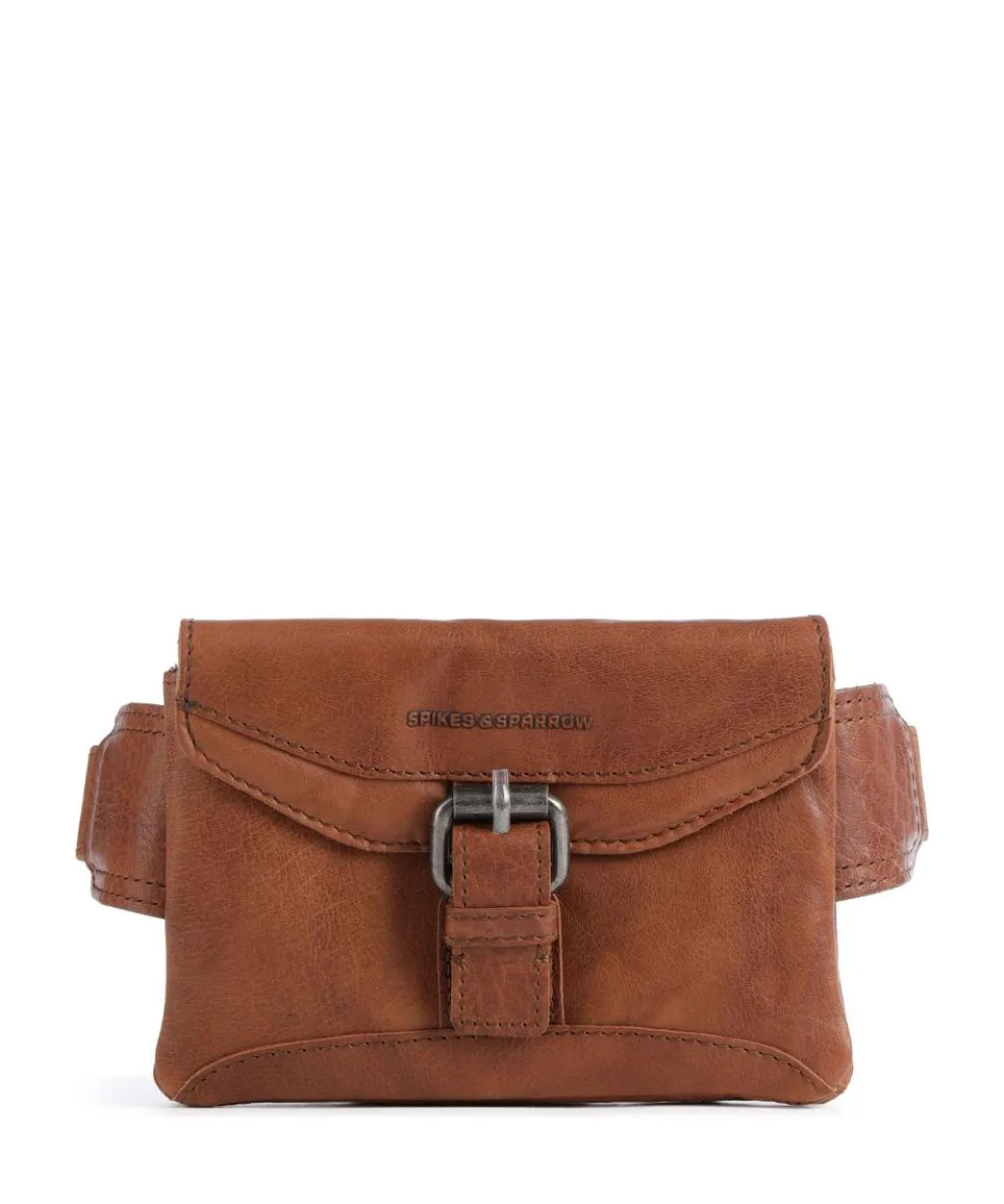 Bronco Fanny pack fine grain leather cognac