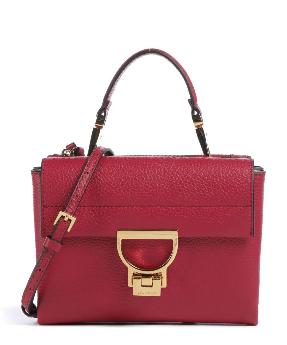 Arlettis Crossbody bag grained leather red