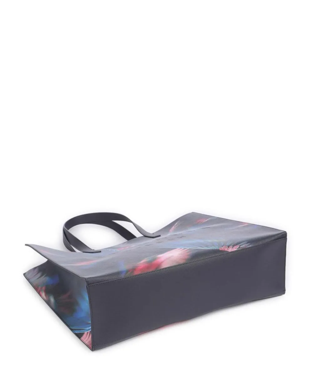 Feaicon Tote bag imitation leather navy