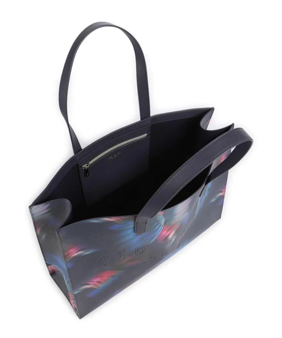 Feaicon Tote bag imitation leather navy