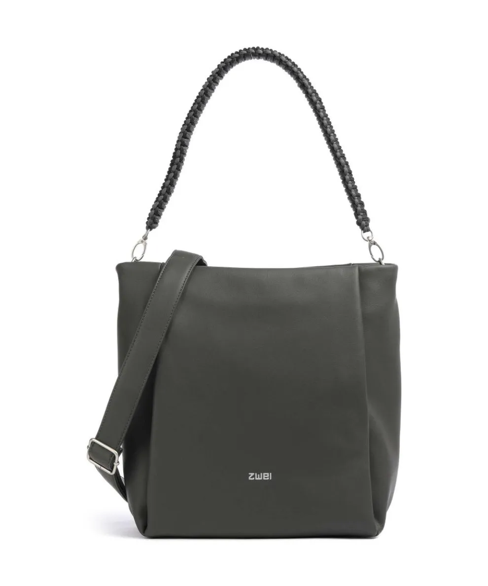 Yuna YU120 Hobo bag imitation leather dark grey