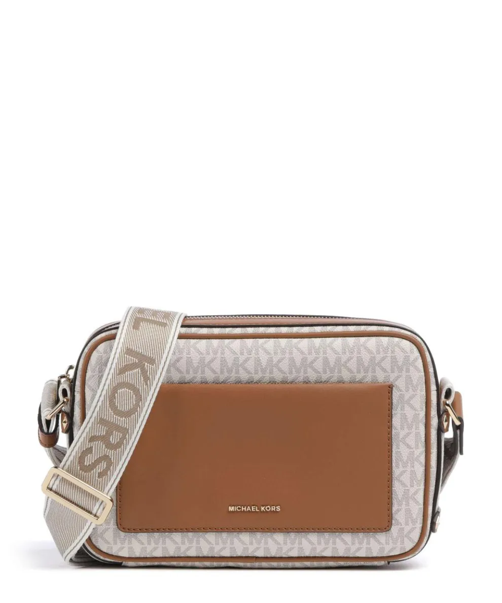 Maeve Crossbody bag canvas ivory/brown