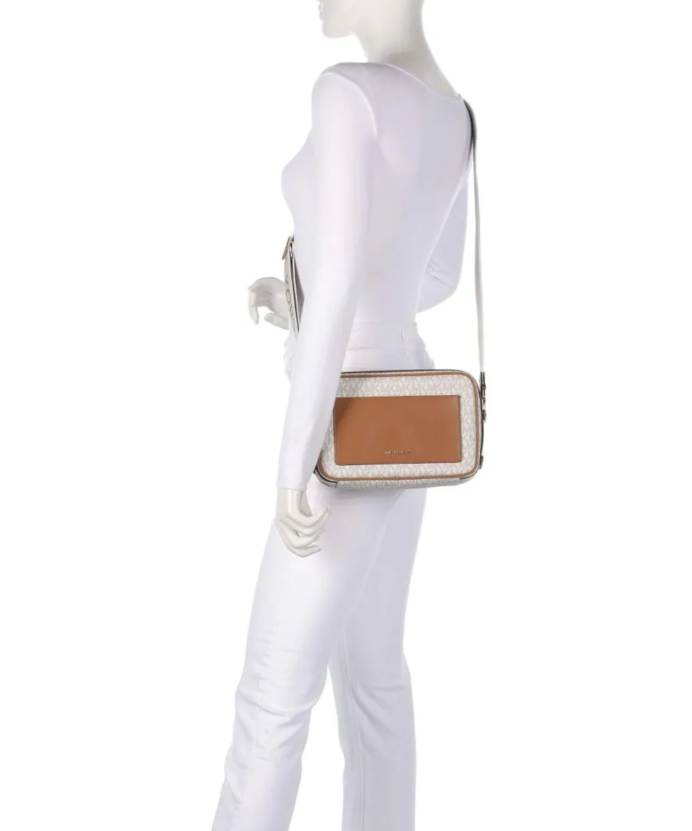 Maeve Crossbody bag canvas ivory/brown