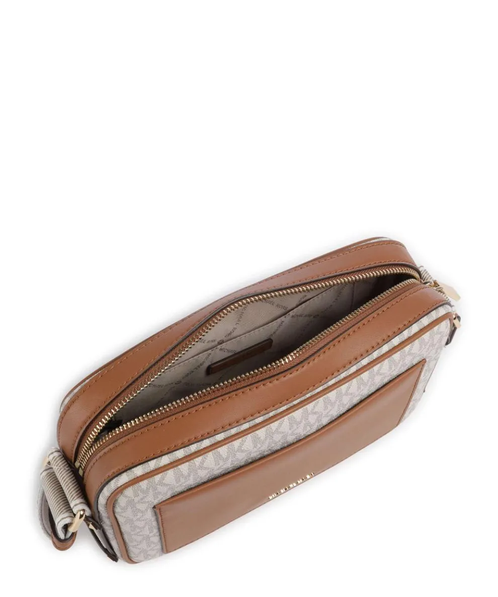 Maeve Crossbody bag canvas ivory/brown