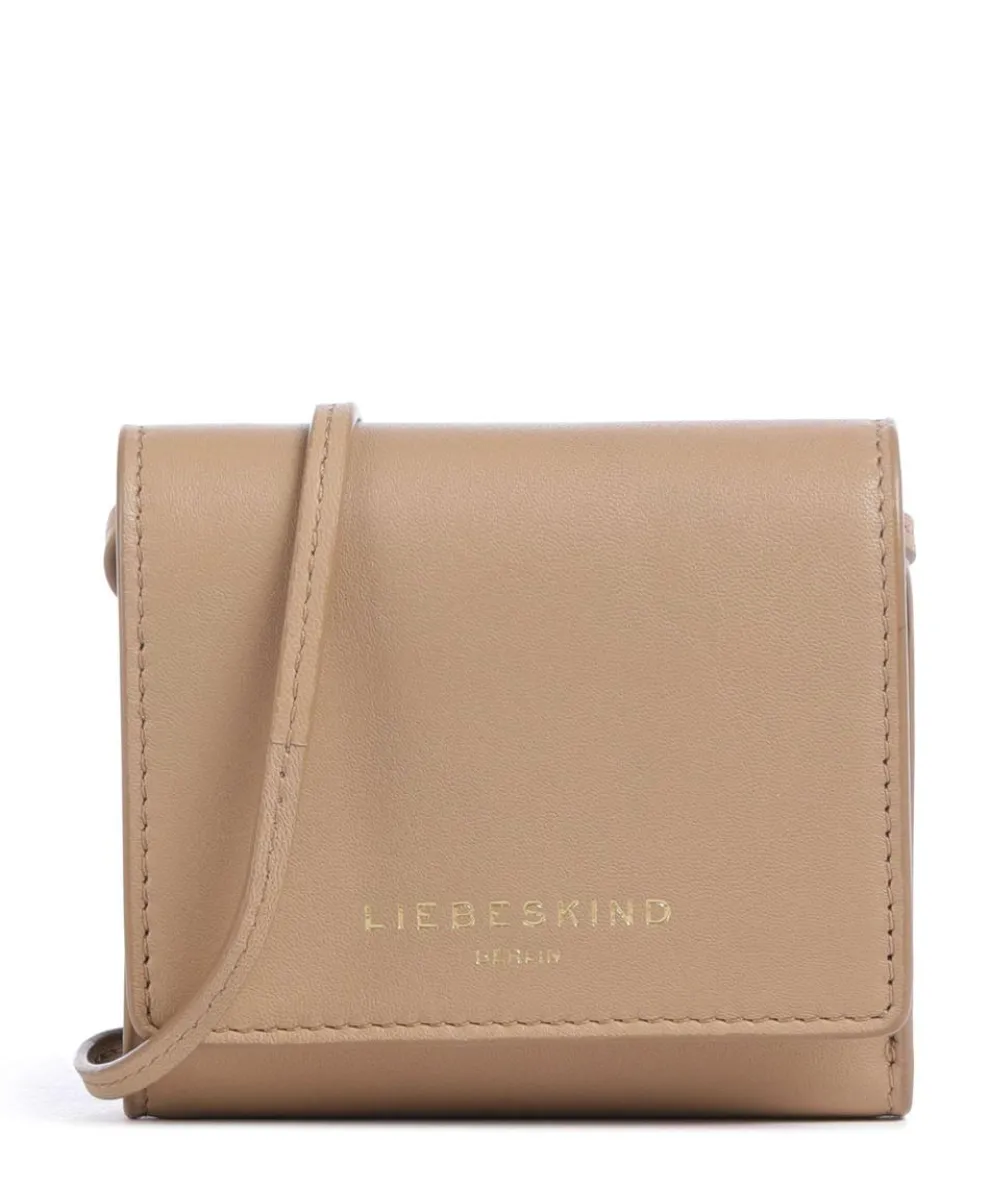 Ada Sheep Natural M Wallet sheepskin leather beige