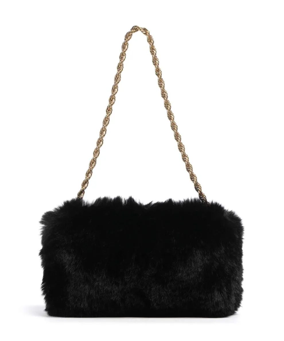 Furie Shoulder bag faux fur black