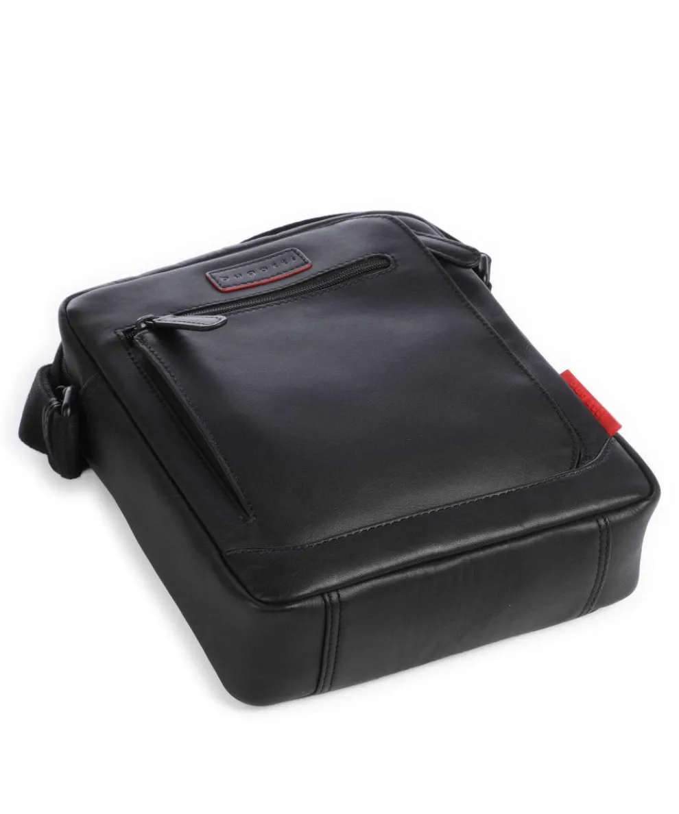 Clark Crossbody bag fine grain cow leather black