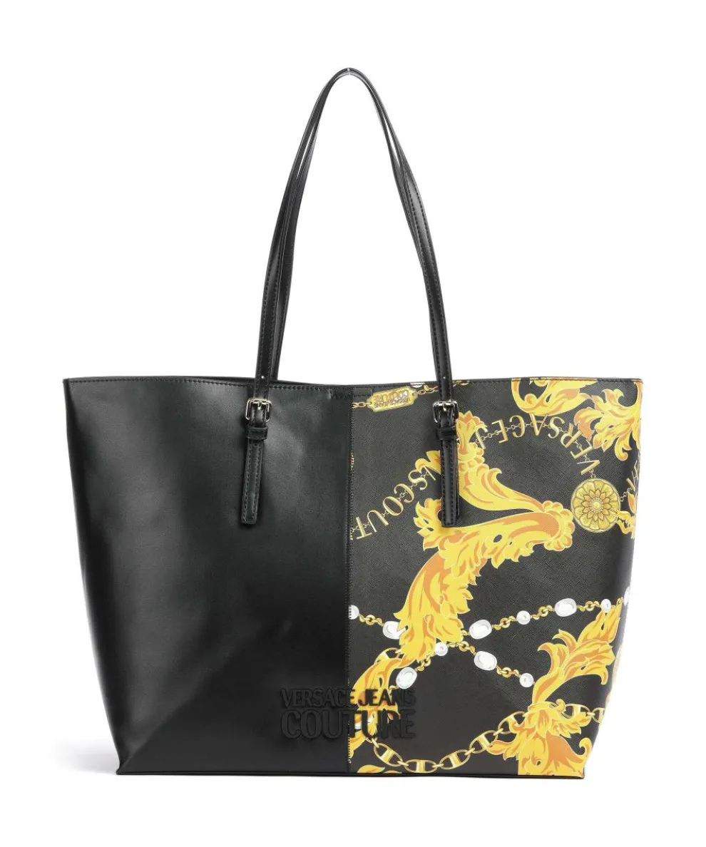 Rock Cut Tote bag imitation leather black