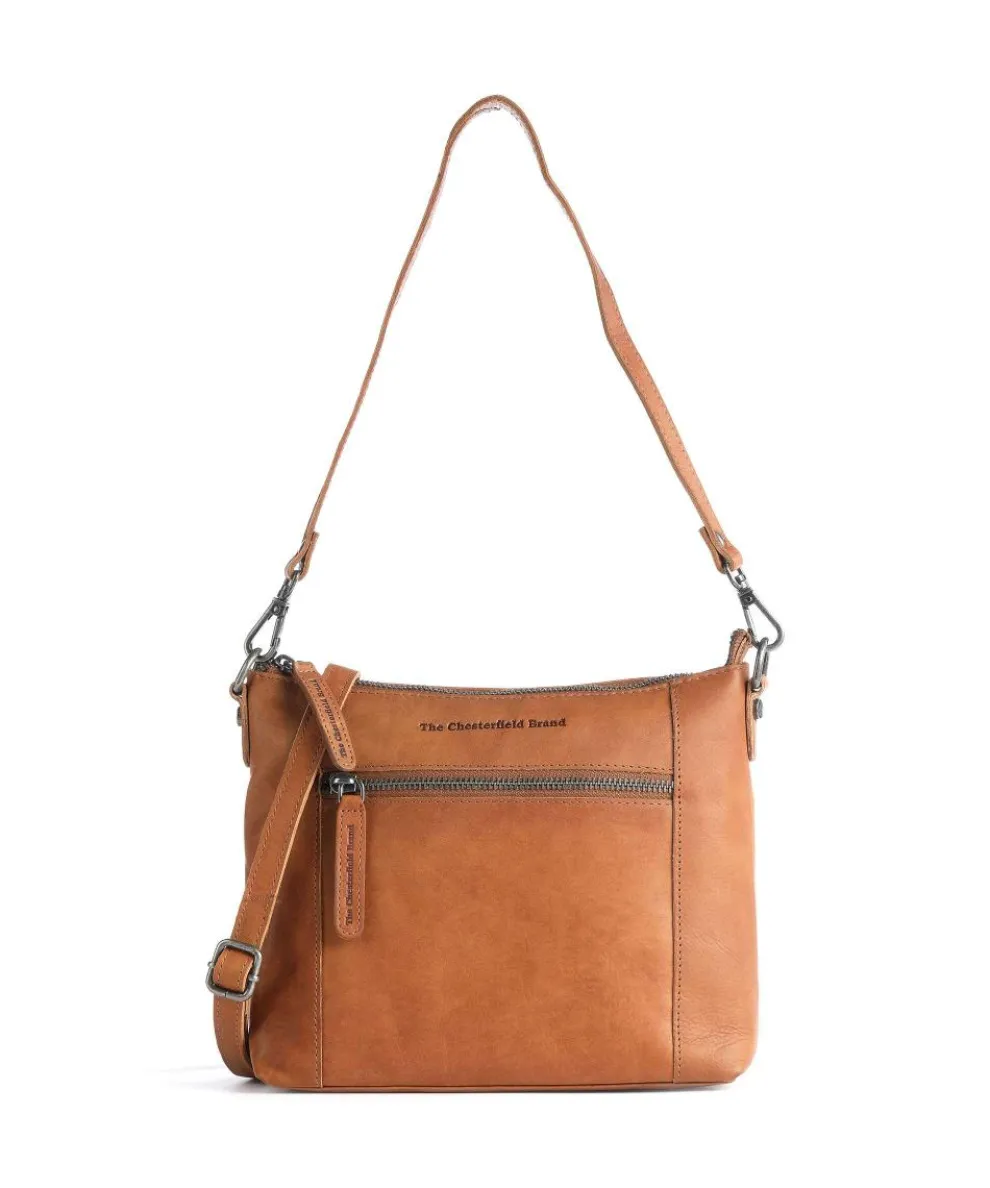 Faro Shoulder bag pull-up cow leather cognac
