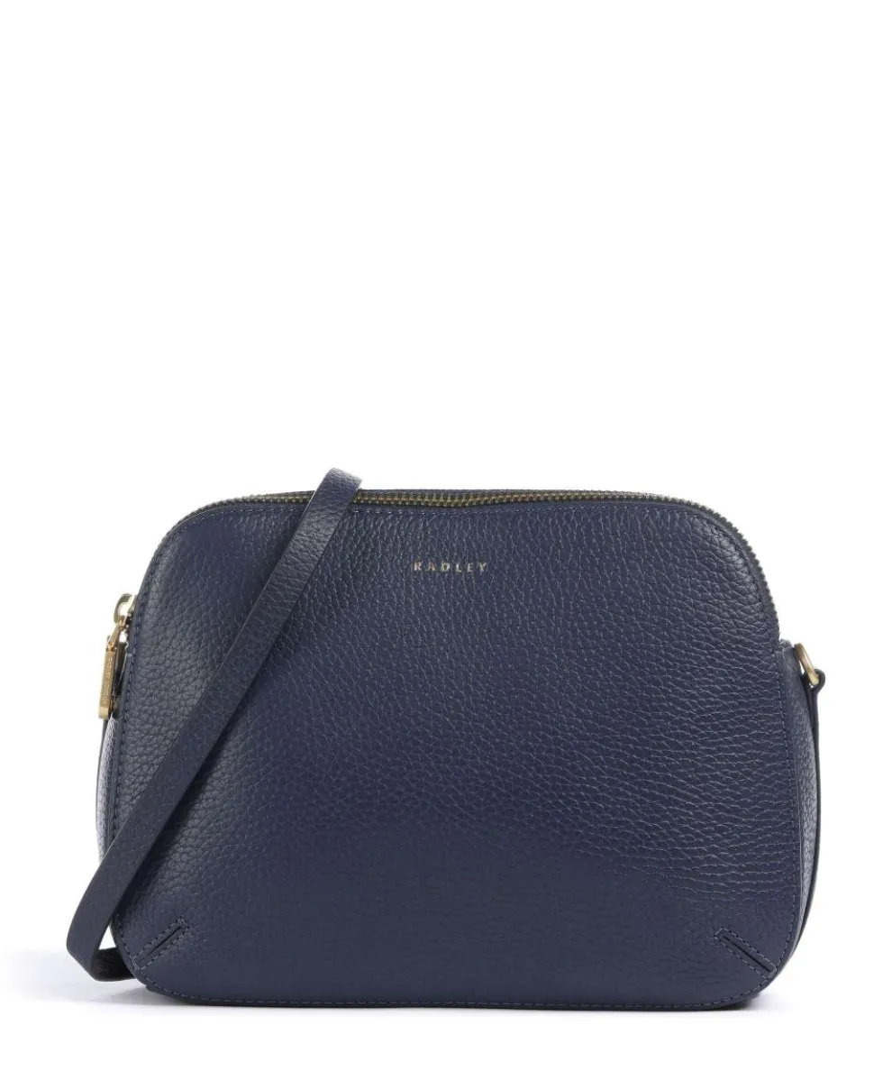 Dukes Place Crossbody bag grained cow leather dark blue