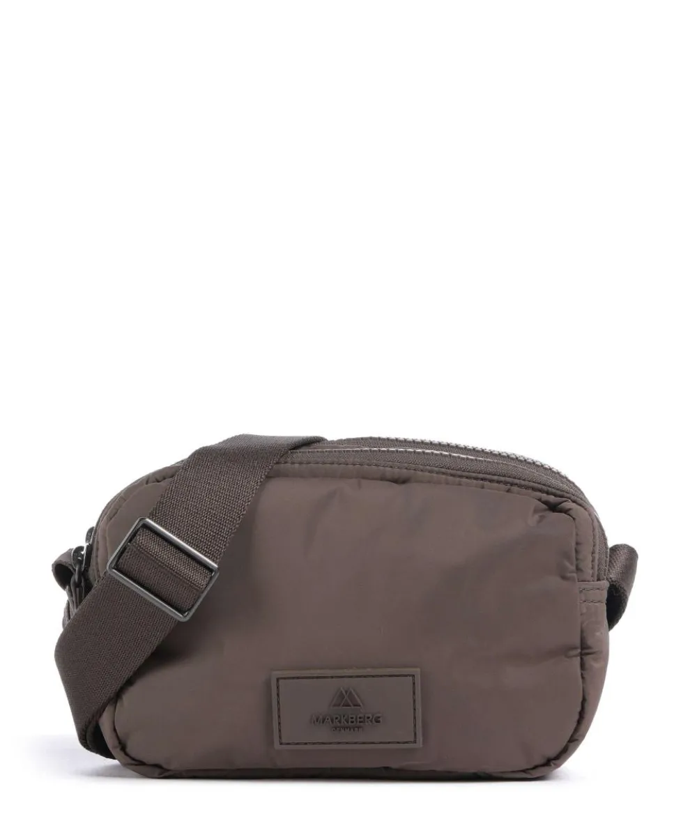 Less Crossbody bag recycled polyester brown