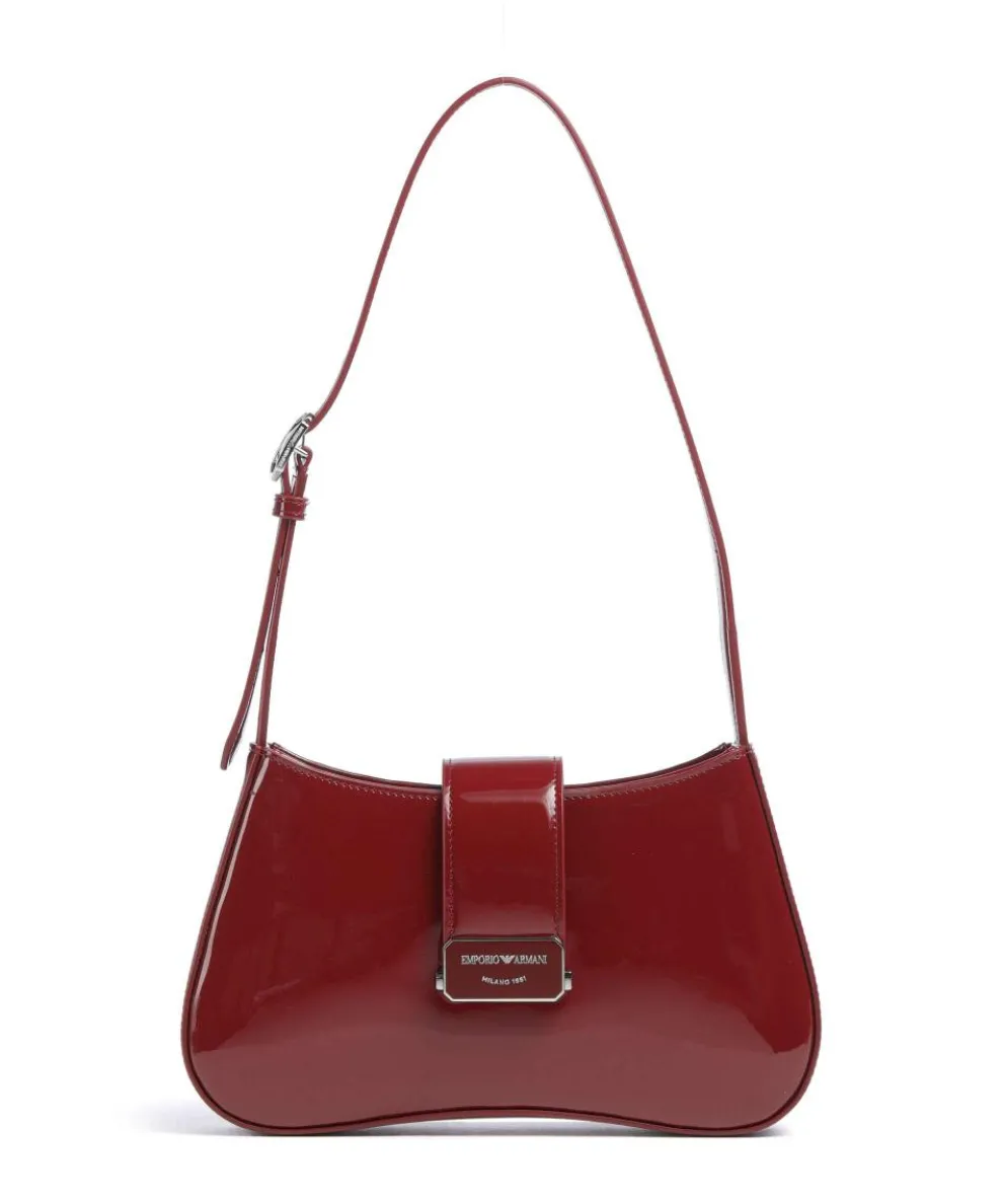 Cassandra Shoulder bag imitation leather dark red