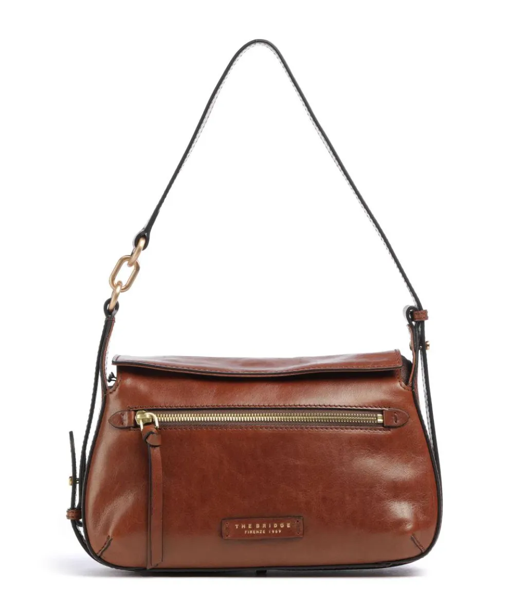 Ingrid Shoulder bag fine grain cow leather brown