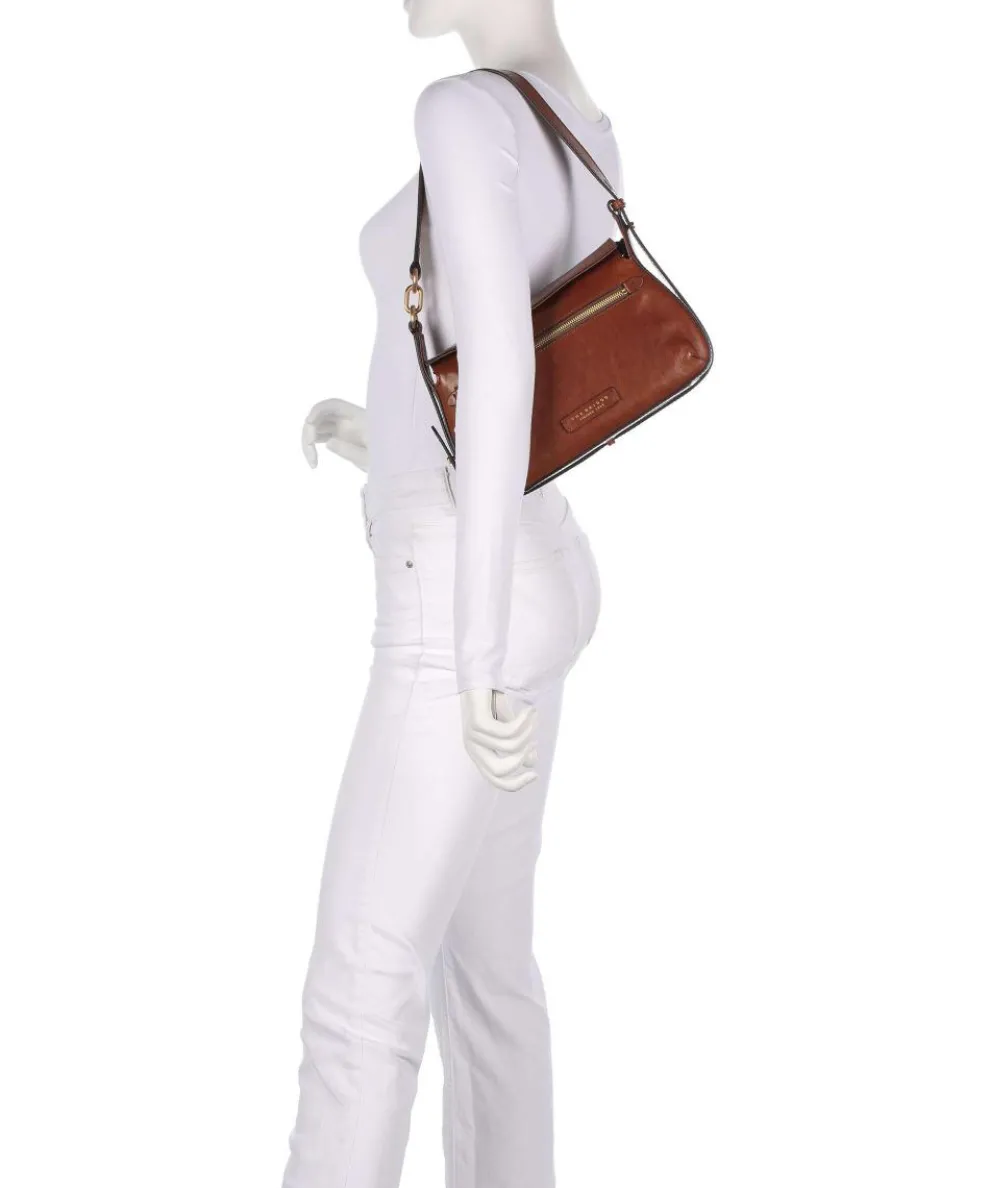 Ingrid Shoulder bag fine grain cow leather brown