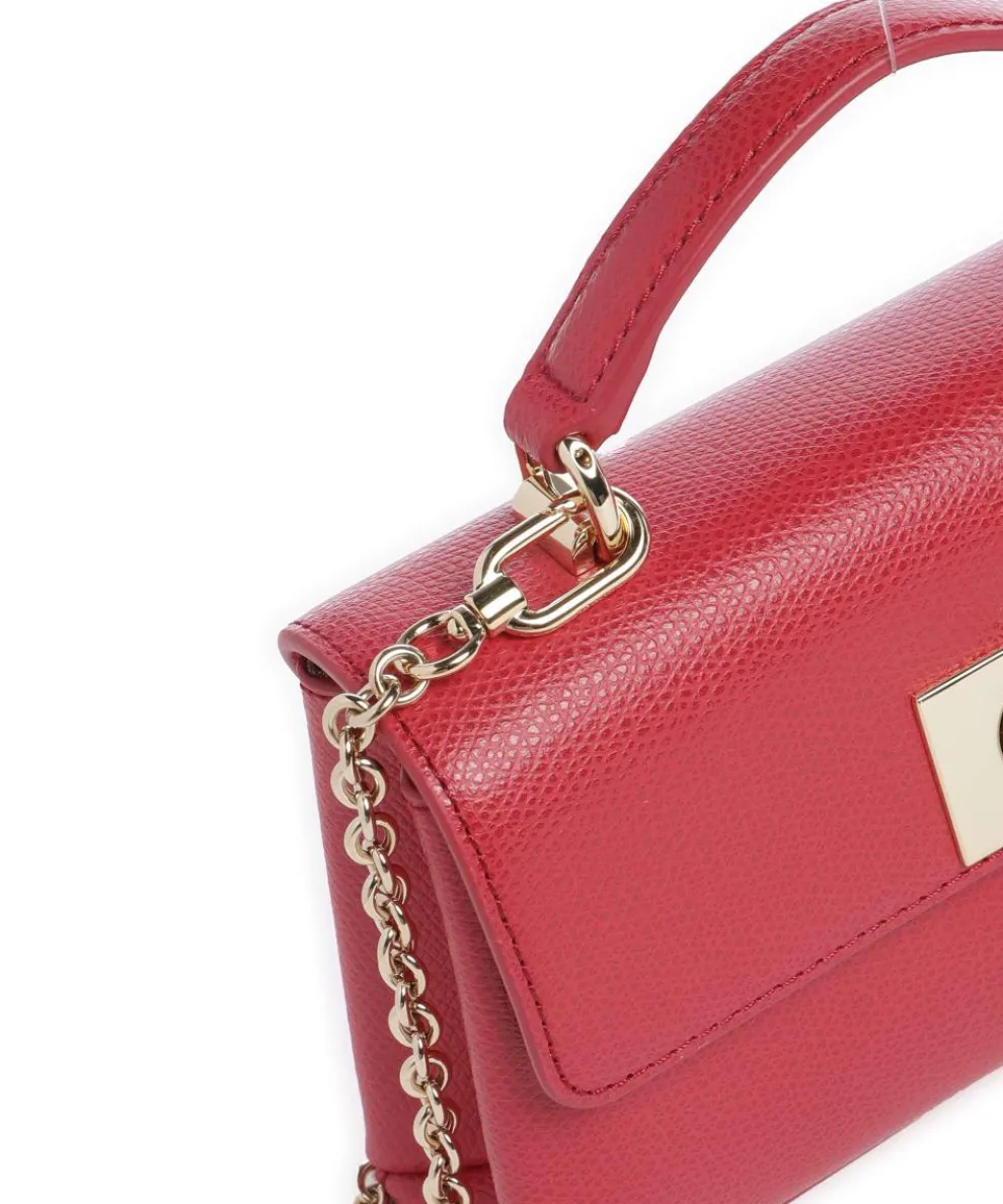 1927 Mini Crossbody bag grained leather dark red