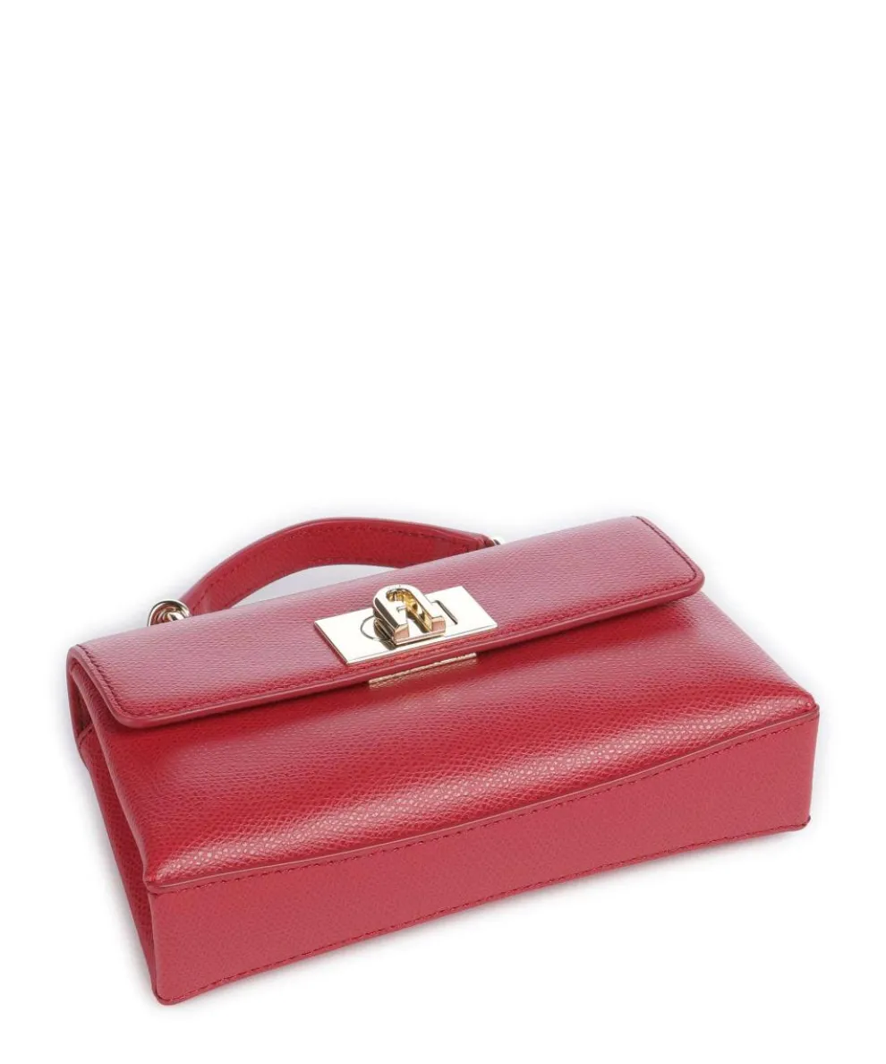 1927 Mini Crossbody bag grained leather dark red
