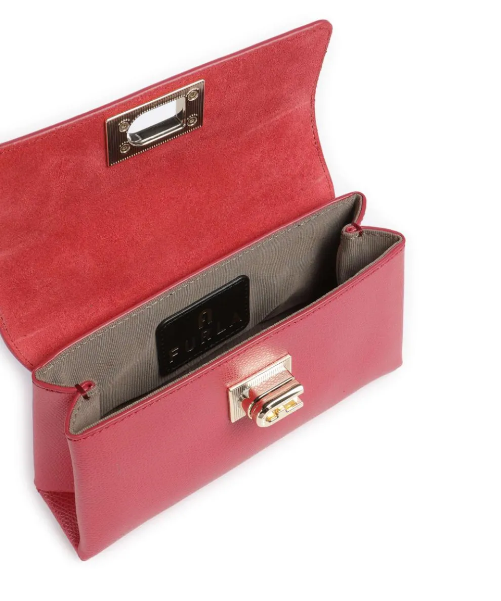 1927 Mini Crossbody bag grained leather dark red