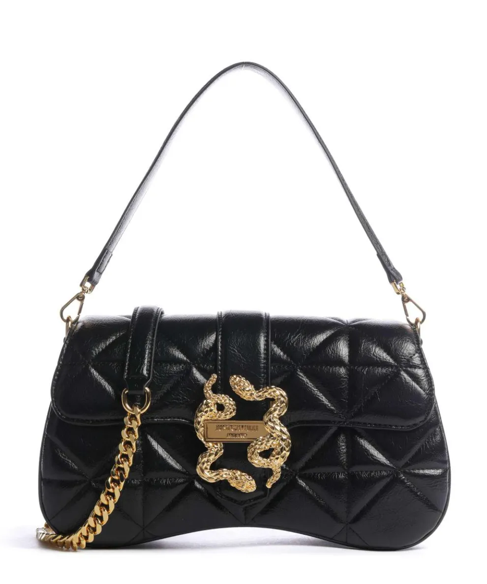 Iconic Snakes Shoulder bag imitation leather black