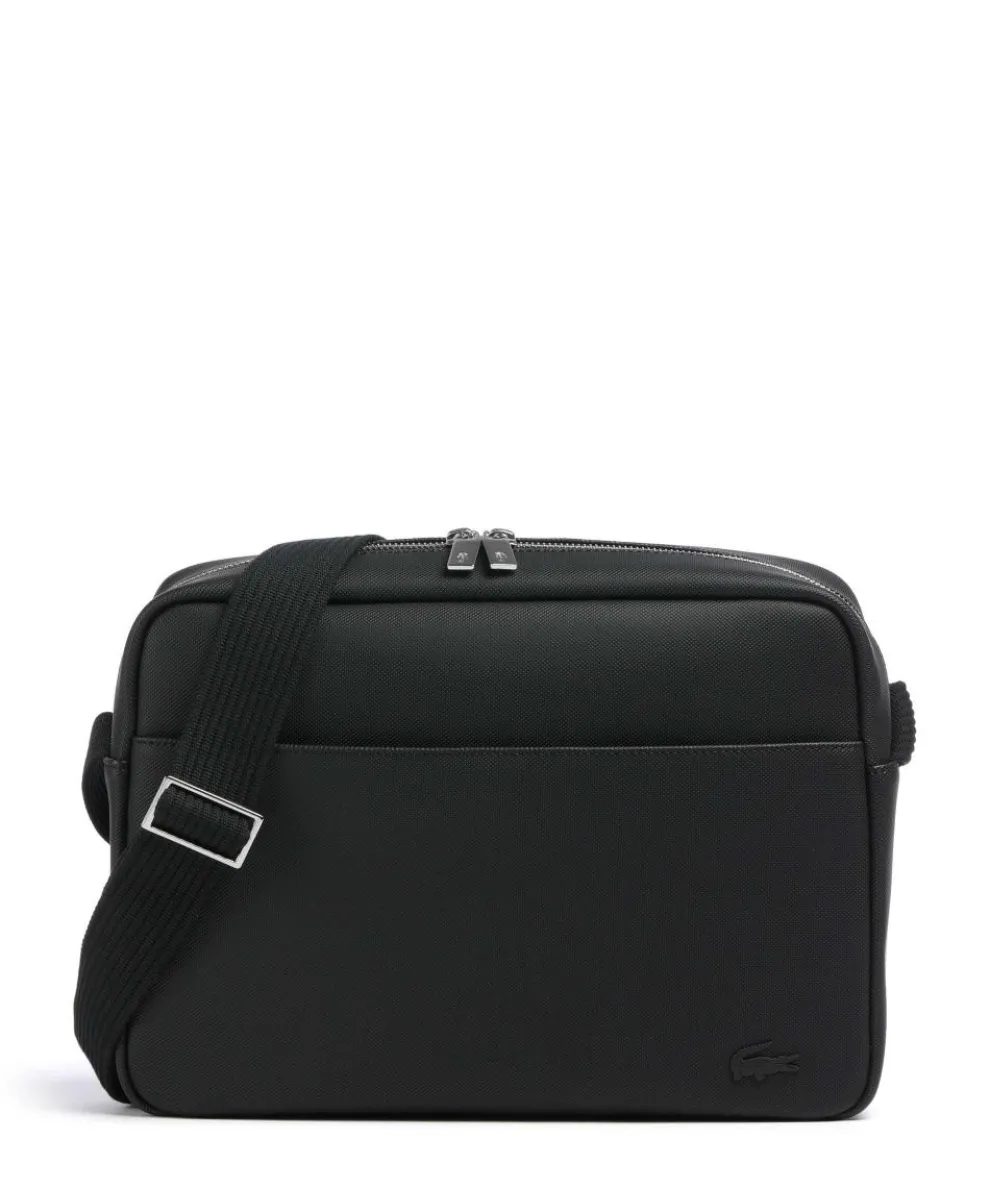 Messenger bag imitation leather black