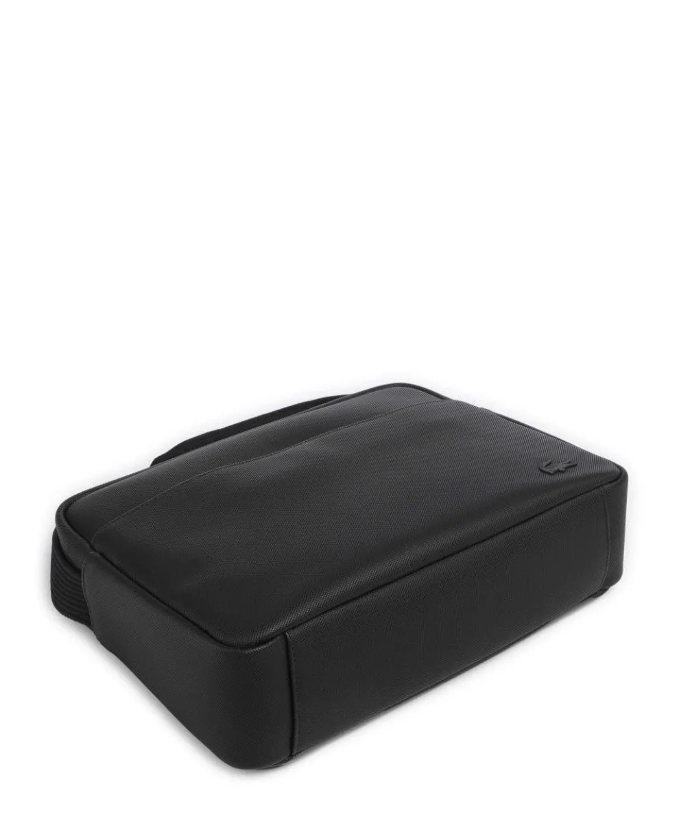 Messenger bag imitation leather black