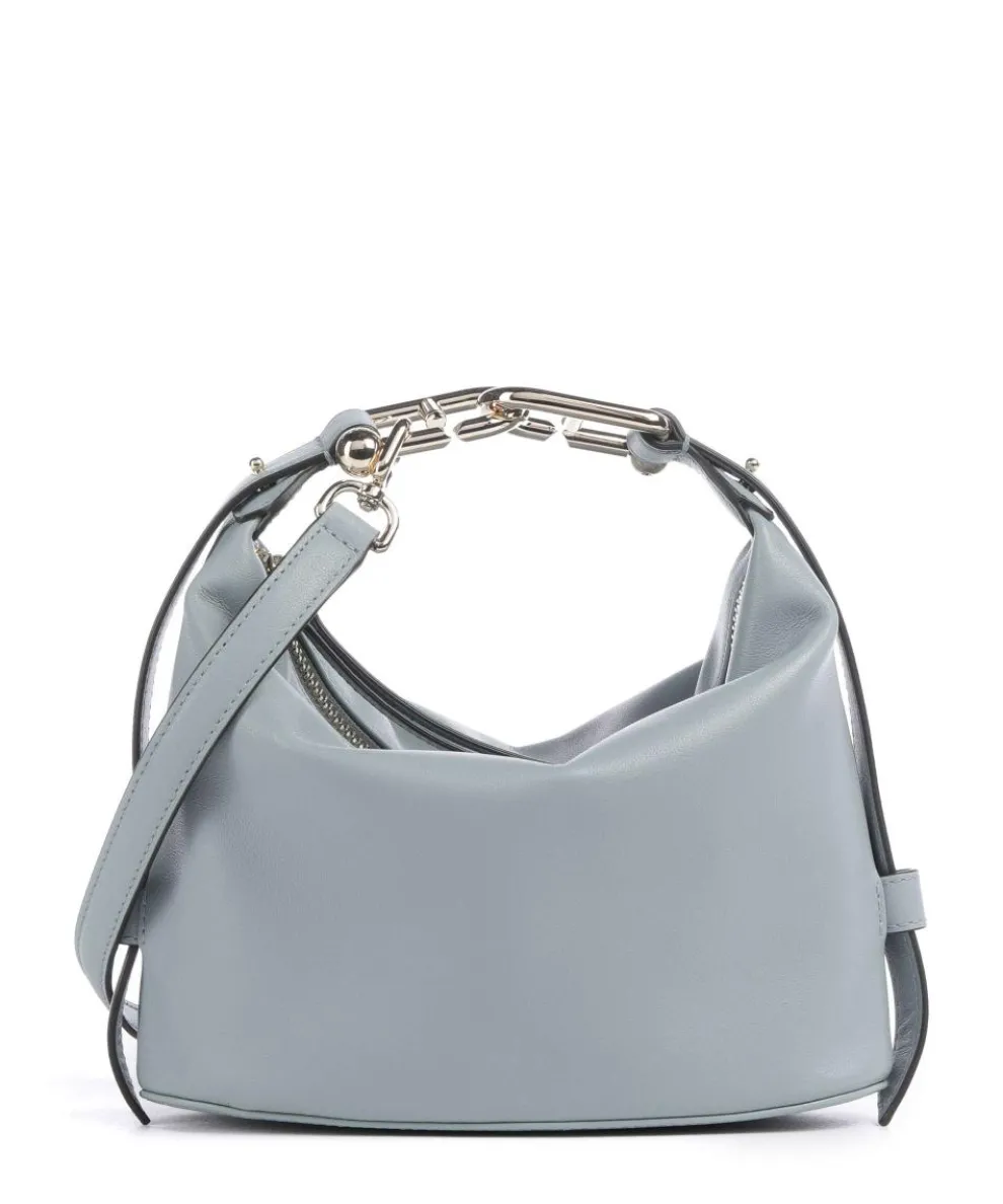 Nuvola Mini Handbag fine grain leather light blue