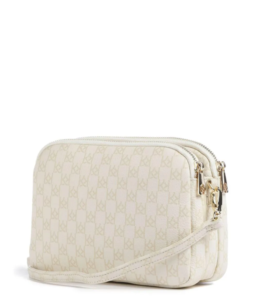 Rita Crossbody bag grained cow leather cream
