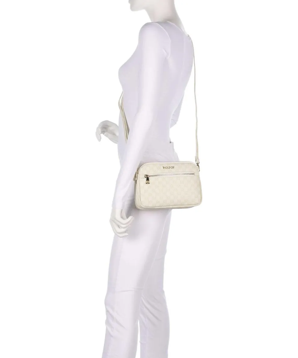 Rita Crossbody bag grained cow leather cream