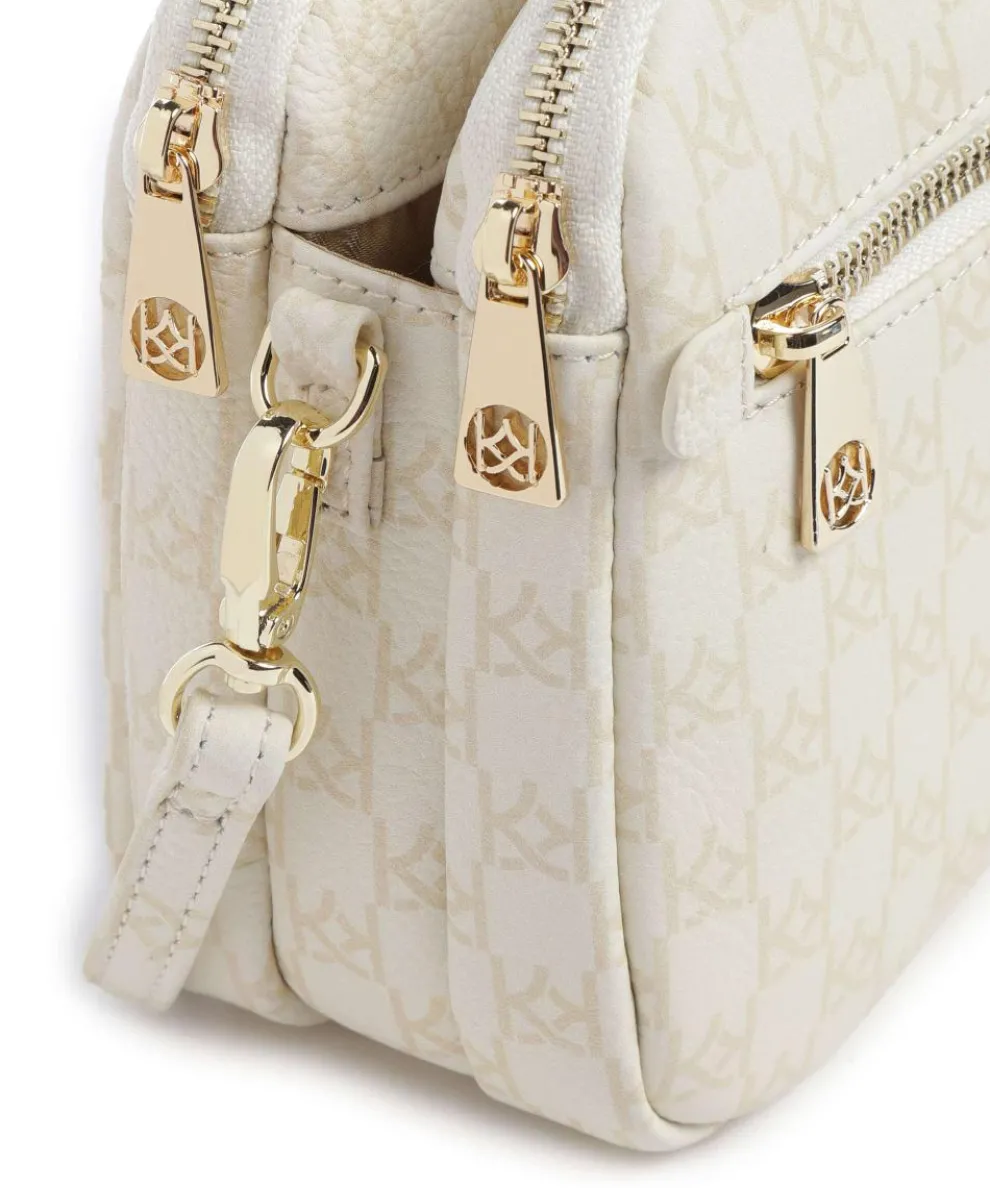 Rita Crossbody bag grained cow leather cream
