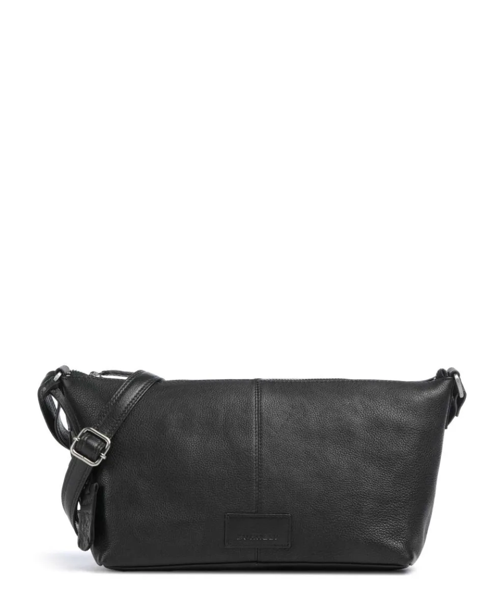 Soft Skylar Crossbody bag grained leather black
