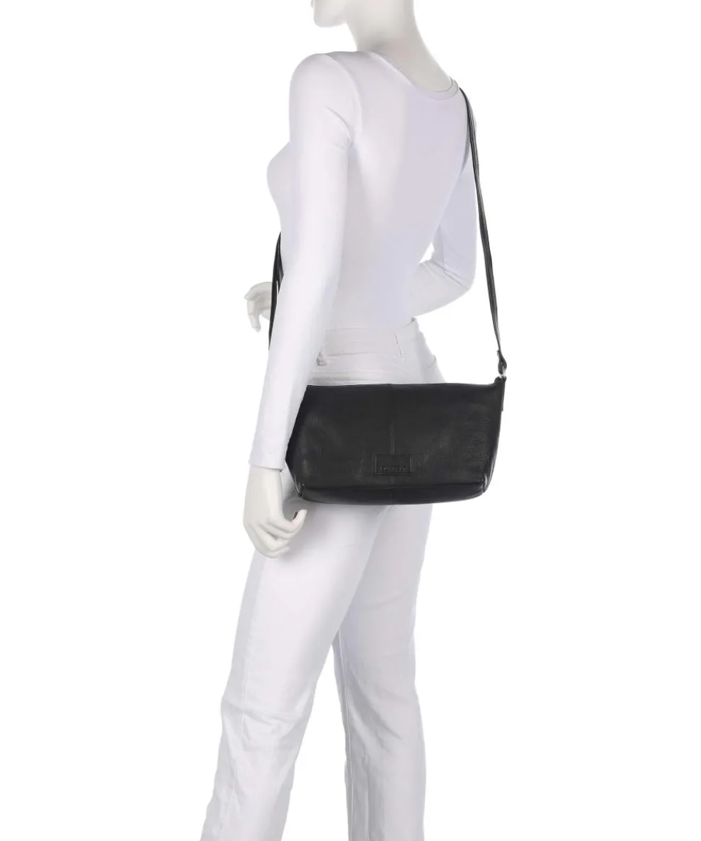 Soft Skylar Crossbody bag grained leather black