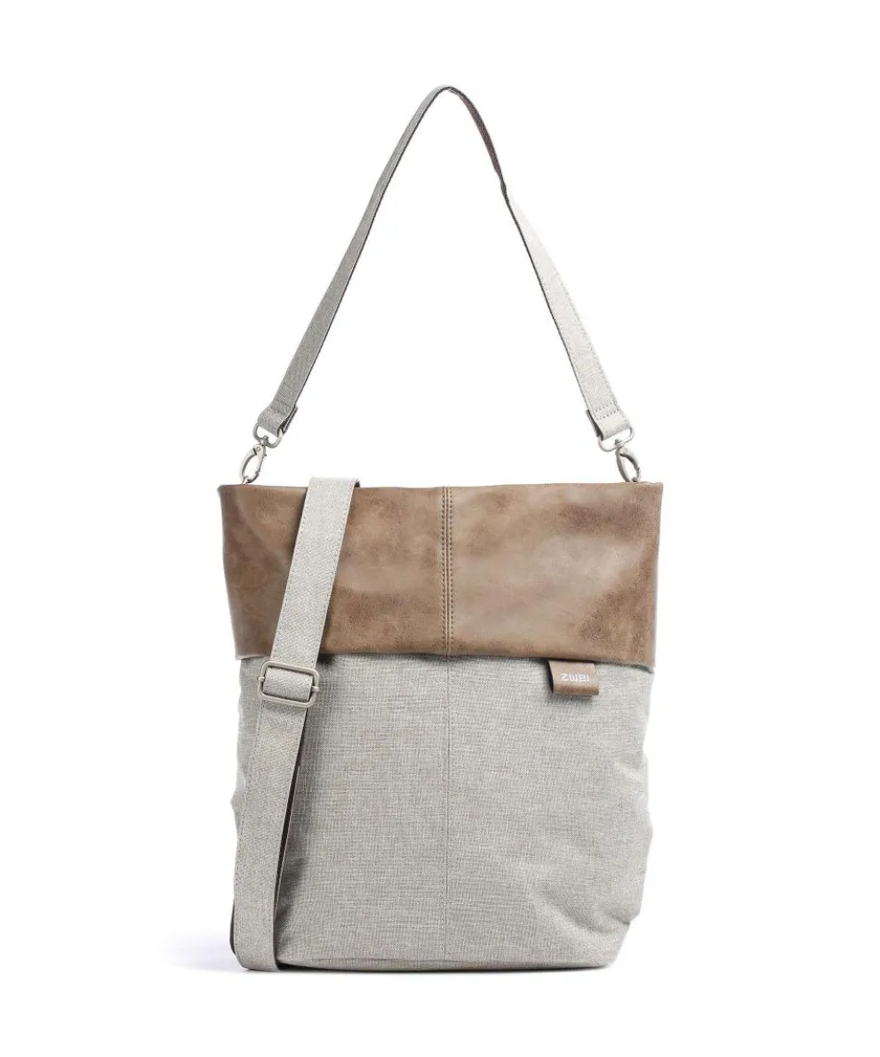 Olli OT12 Hobo bag polyester, imitation leather beige