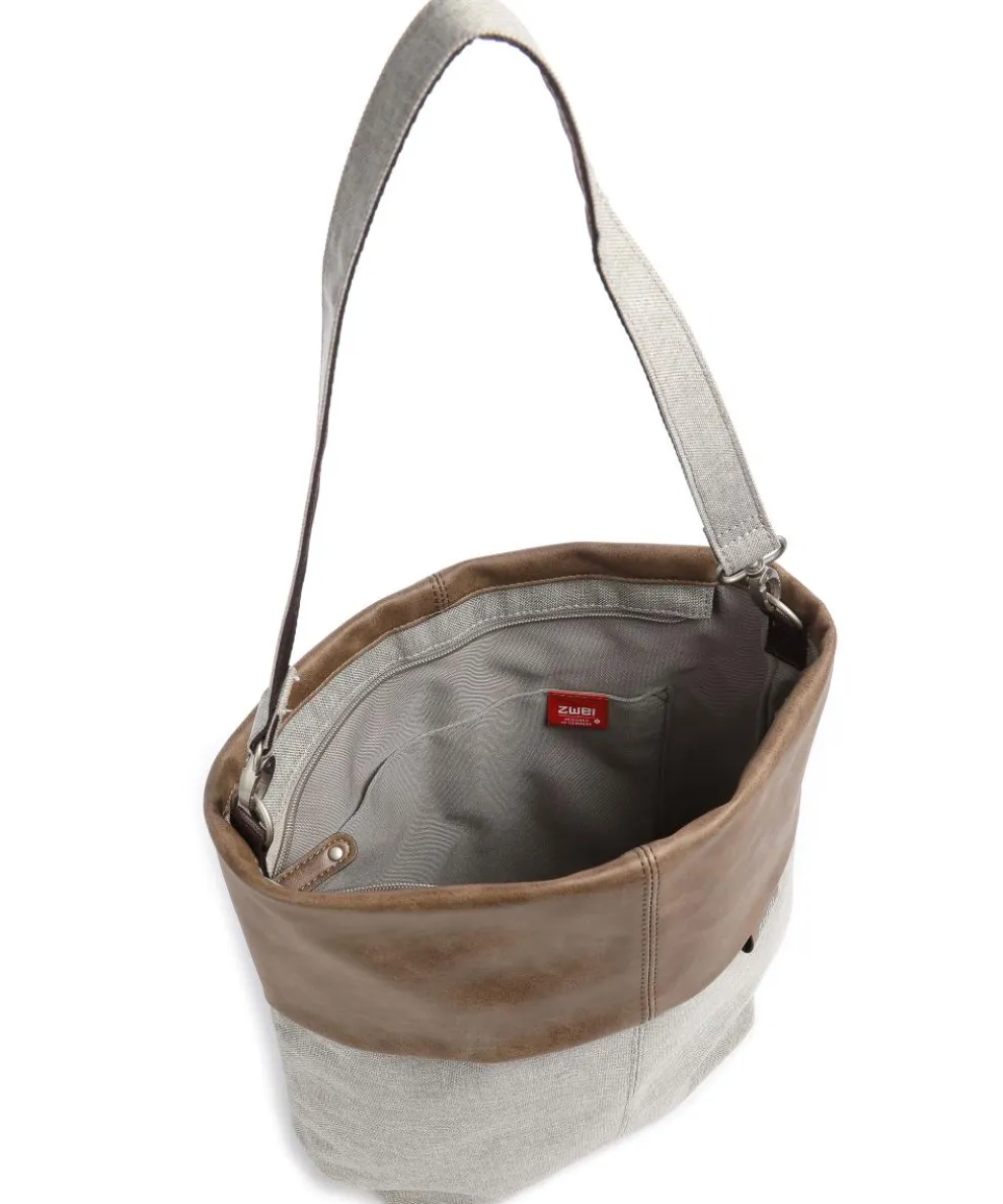 Olli OT12 Hobo bag polyester, imitation leather beige