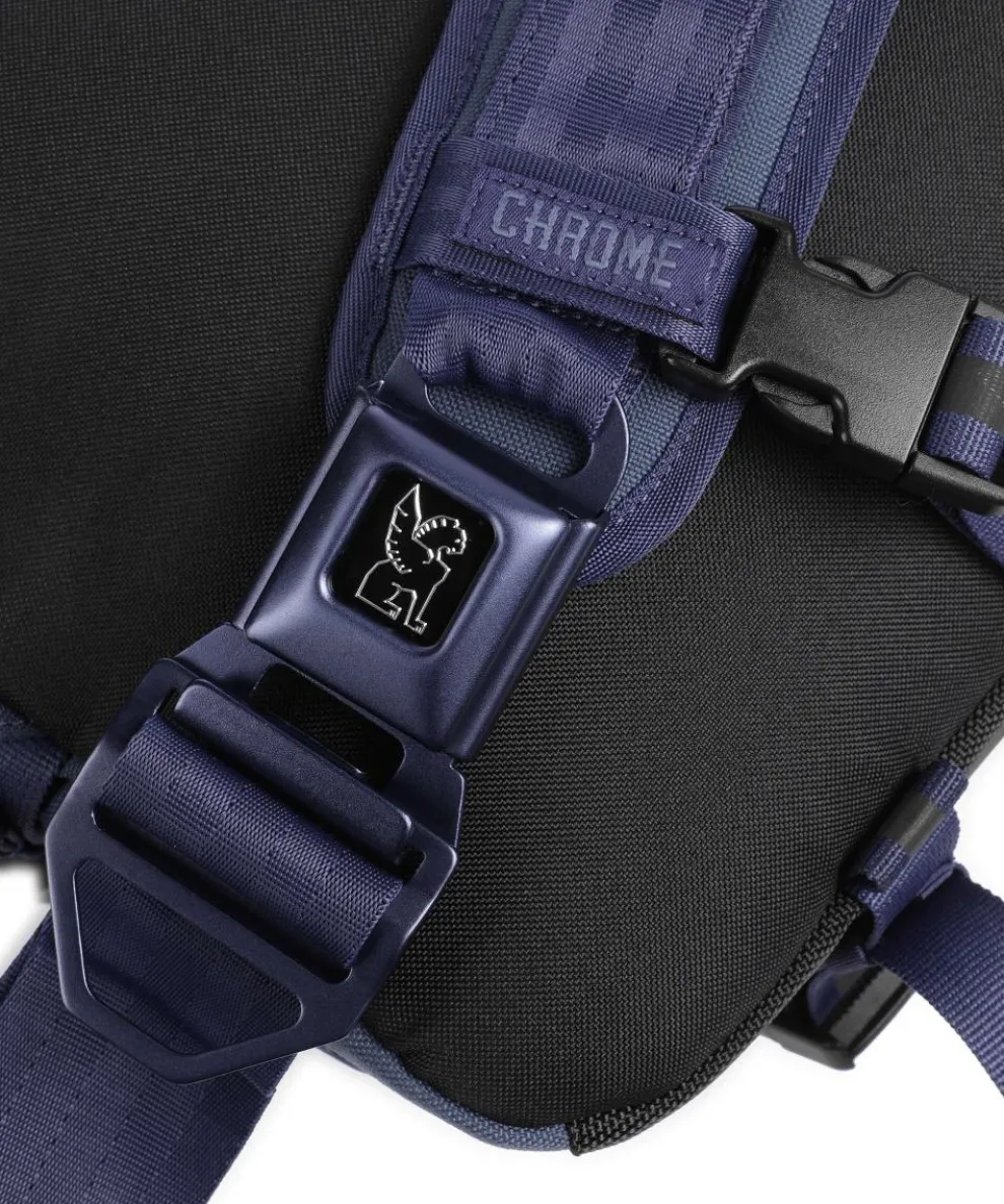 Kadet Max Sling bag 15″ recycled nylon dark blue