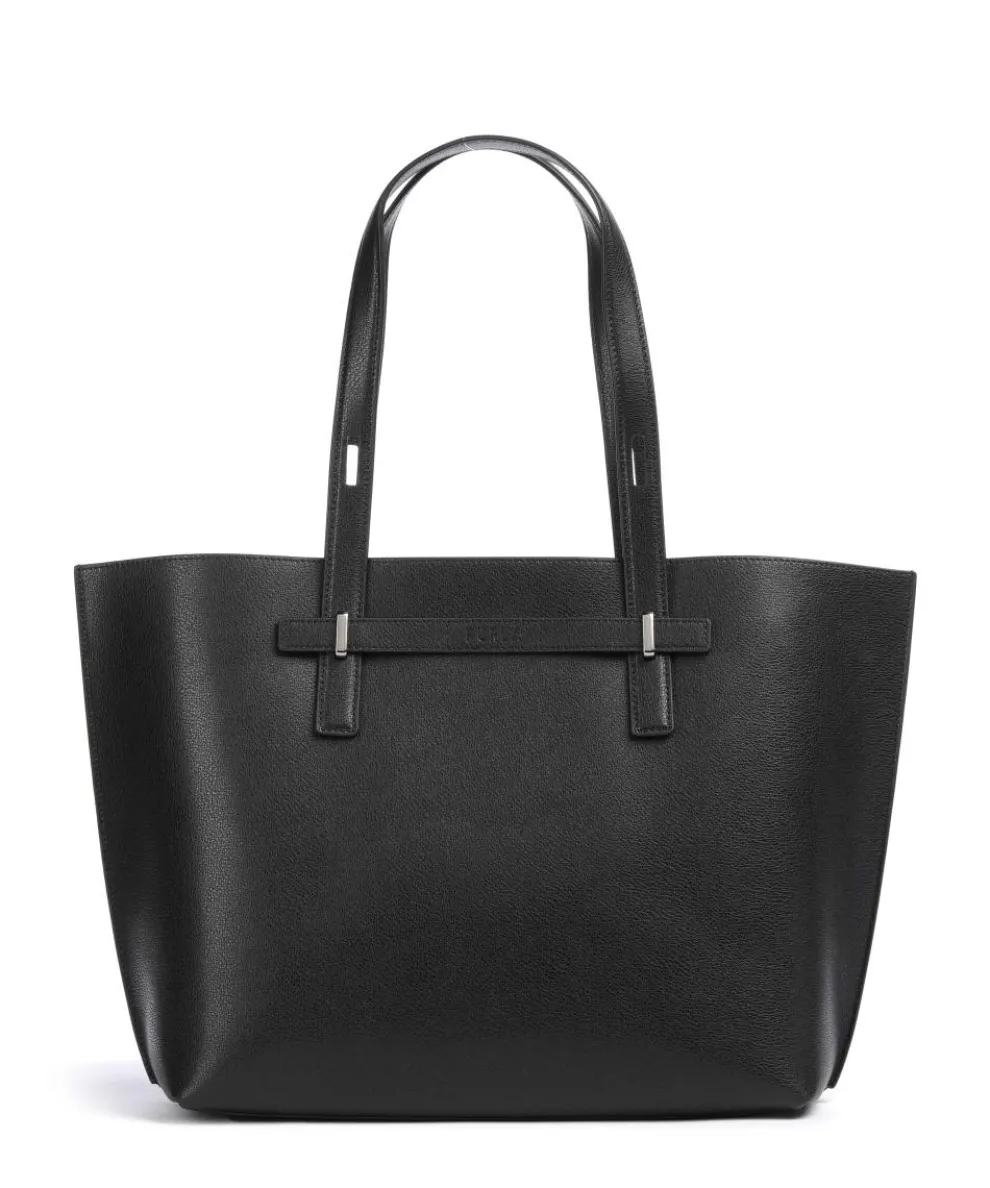 Giove L Tote bag leather black