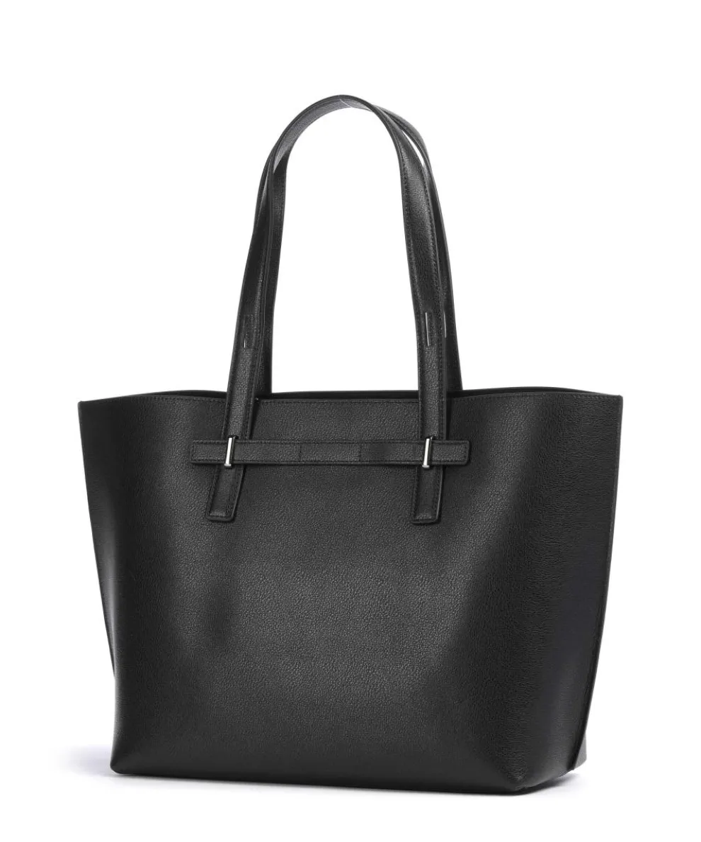 Giove L Tote bag leather black