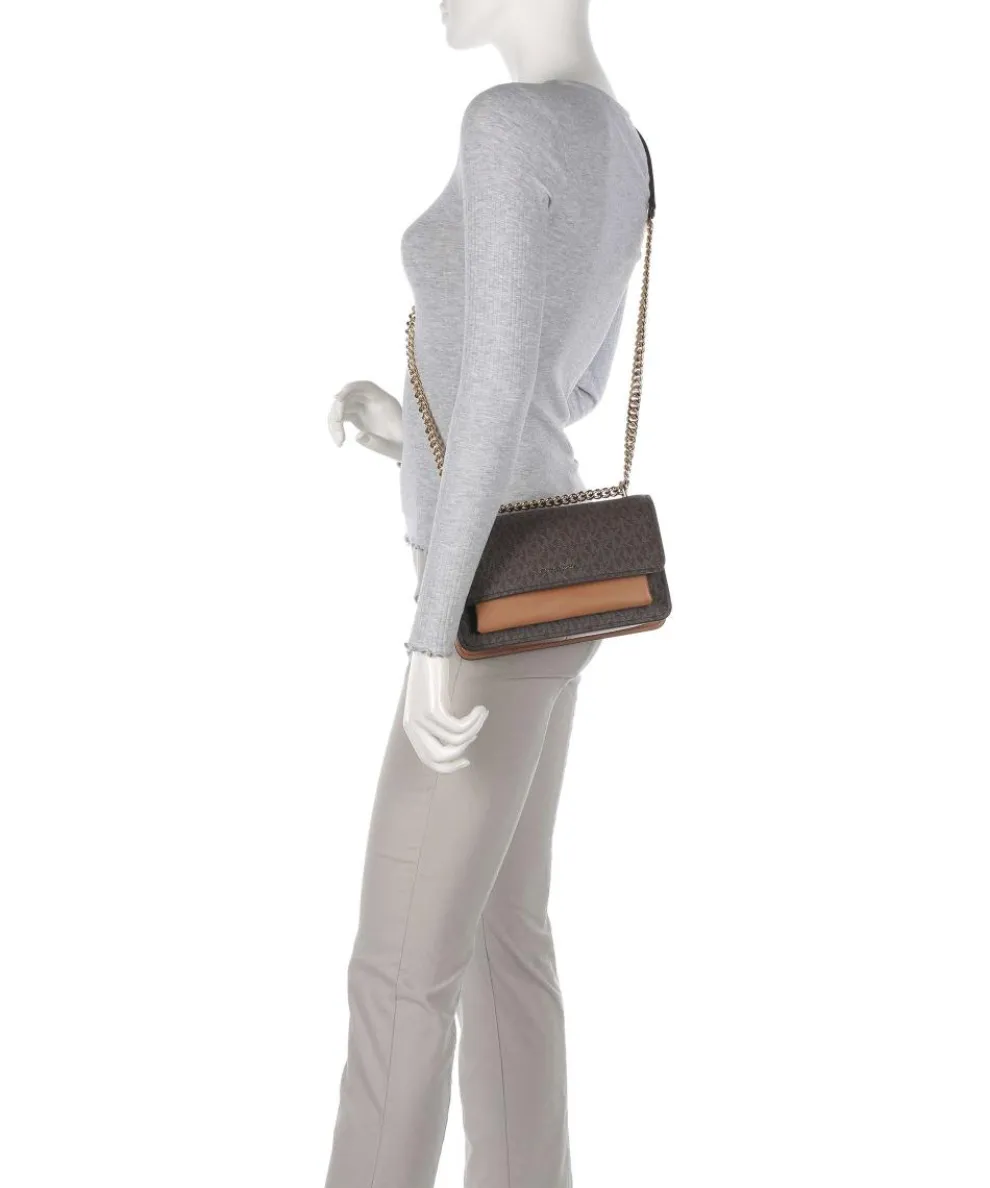 Claire Shoulder bag imitation leather brown