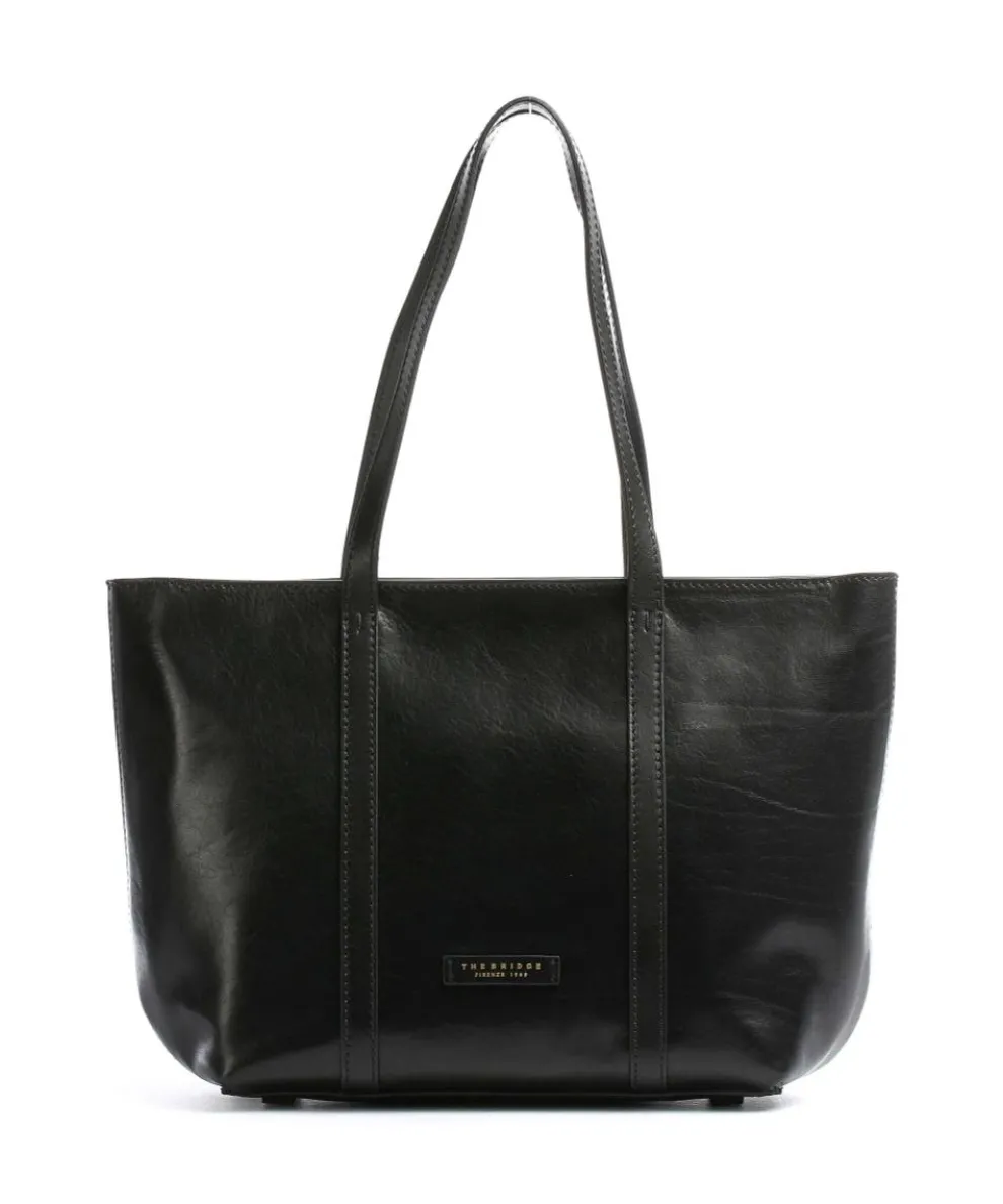 Vittoria Tote bag smooth cow leather black